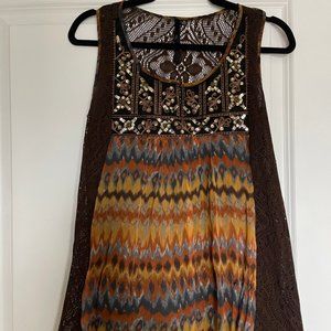 Bellatrix Sequined Tunic Tank
